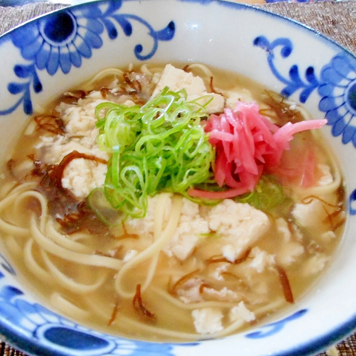 もずくと豆腐の沖縄そば レシピ 作り方 By Mococo05 楽天レシピ もずくと豆腐の沖縄そば レシピ 作り方 By Mococo05 楽天レシピ